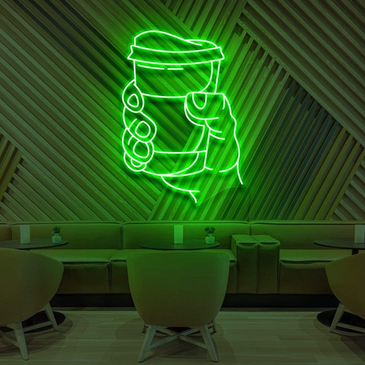 "Cup O' Joe" Neon Sign for Cafés