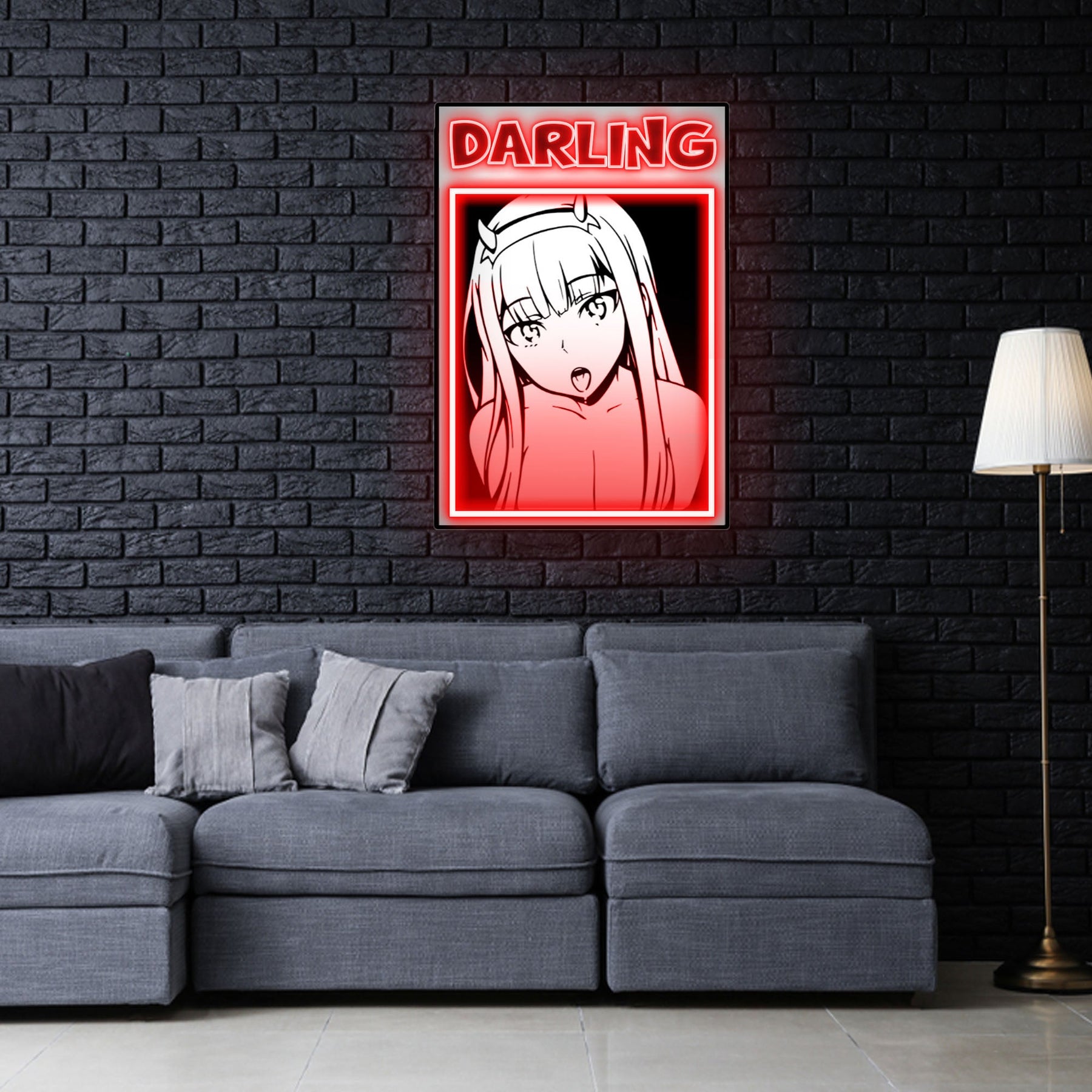 "Darling" Neon x Acrylic Artwork