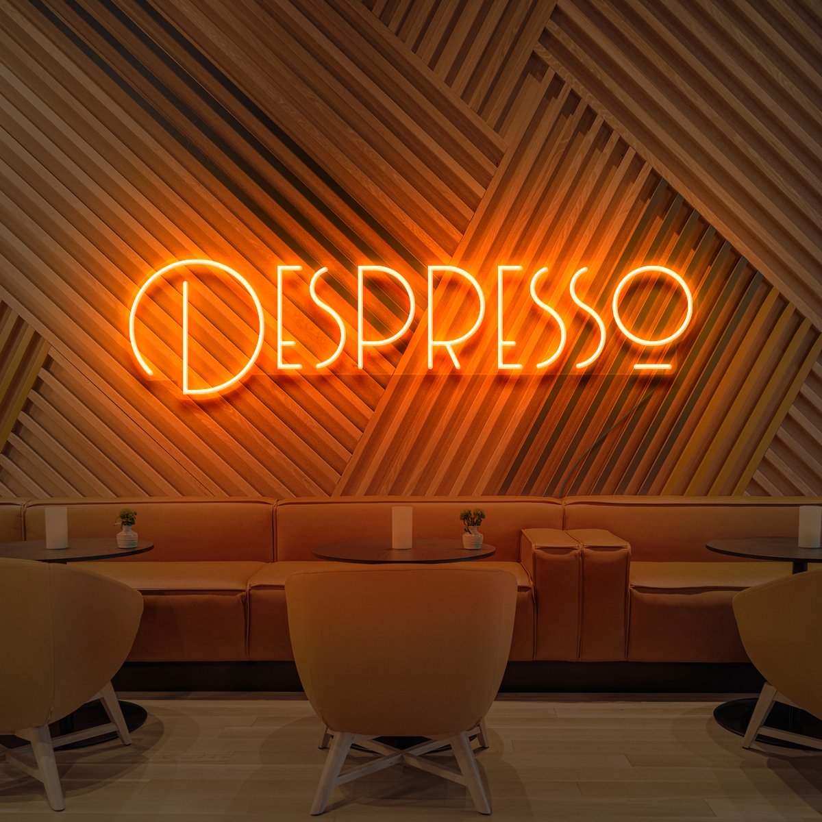 "Despresso" Neon Sign for Cafés