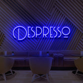 "Despresso" Neon Sign for Cafés