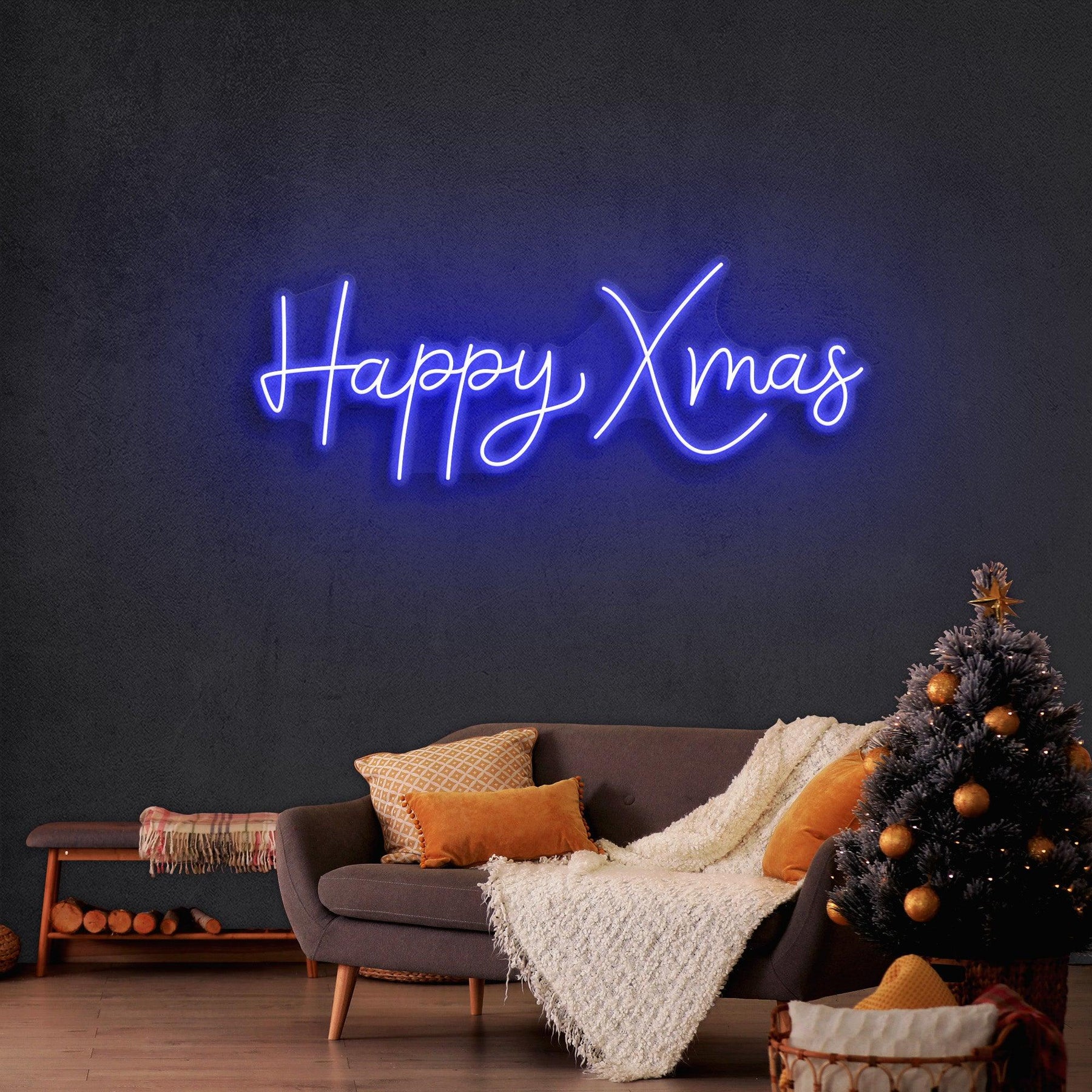 Happy Xmas Neon Sign