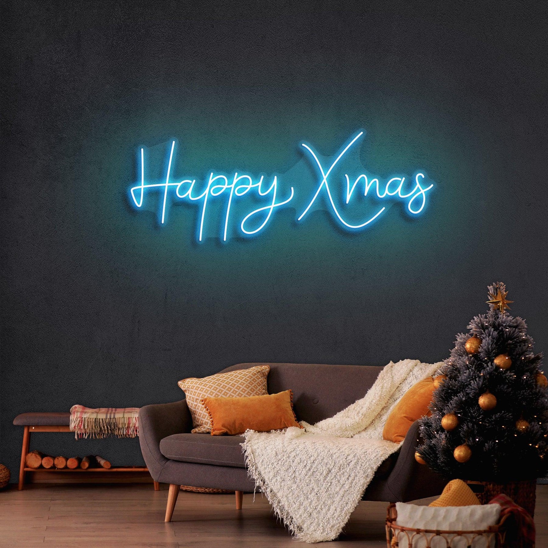 Happy Xmas Neon Sign