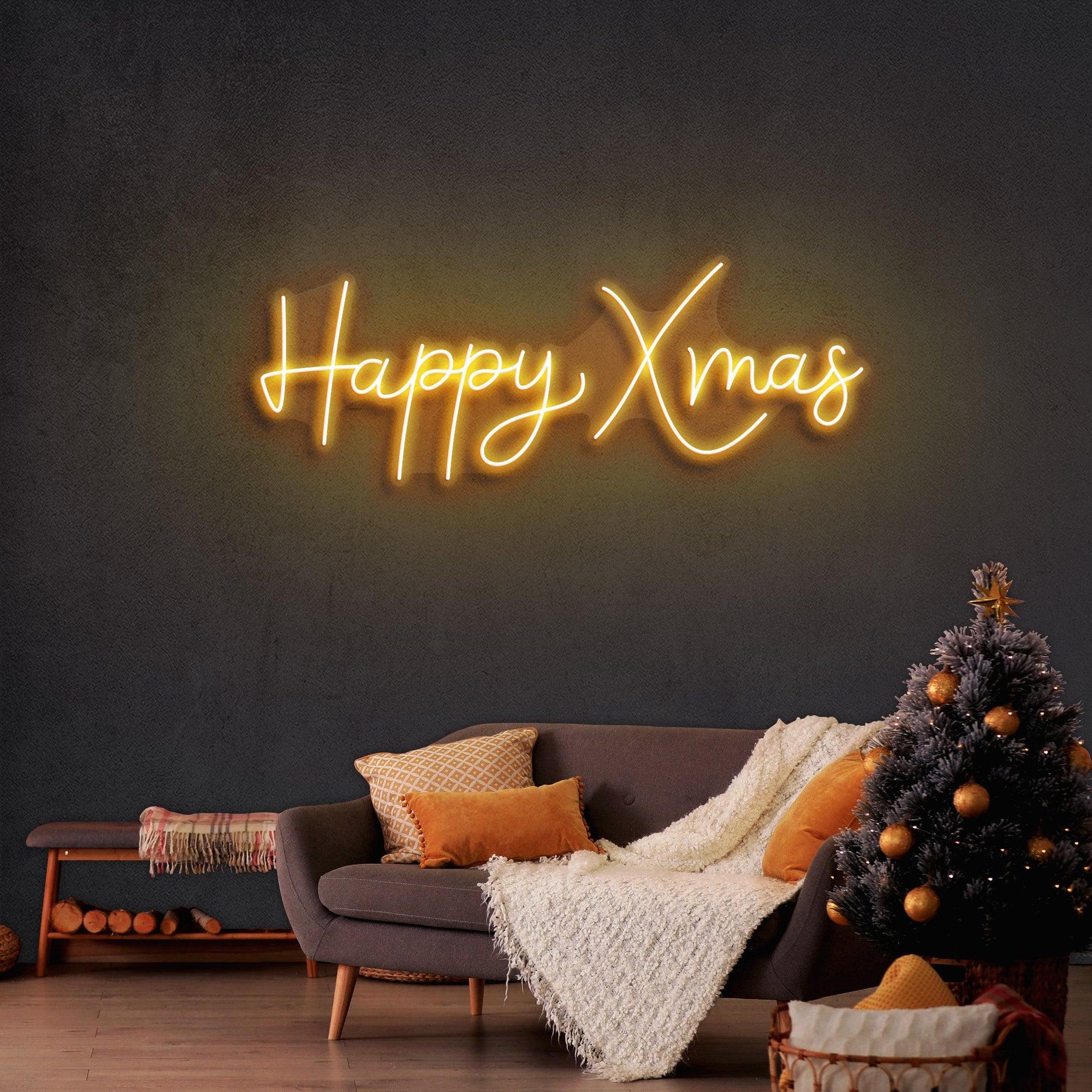 Happy Xmas Neon Sign