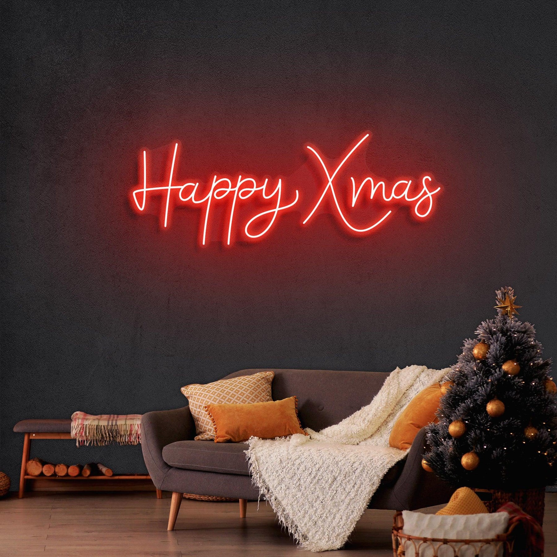 Happy Xmas Neon Sign