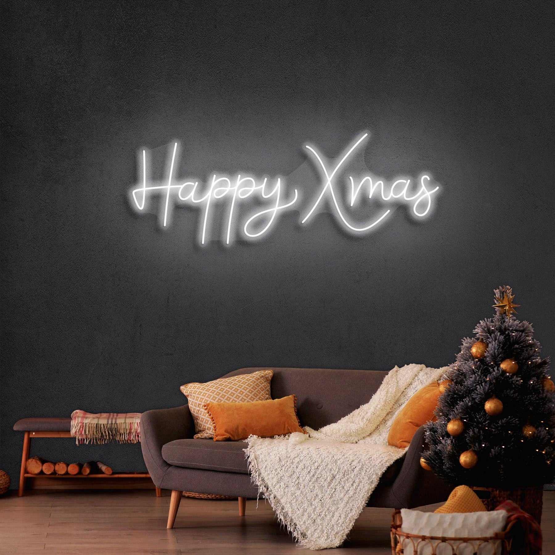 Happy Xmas Neon Sign