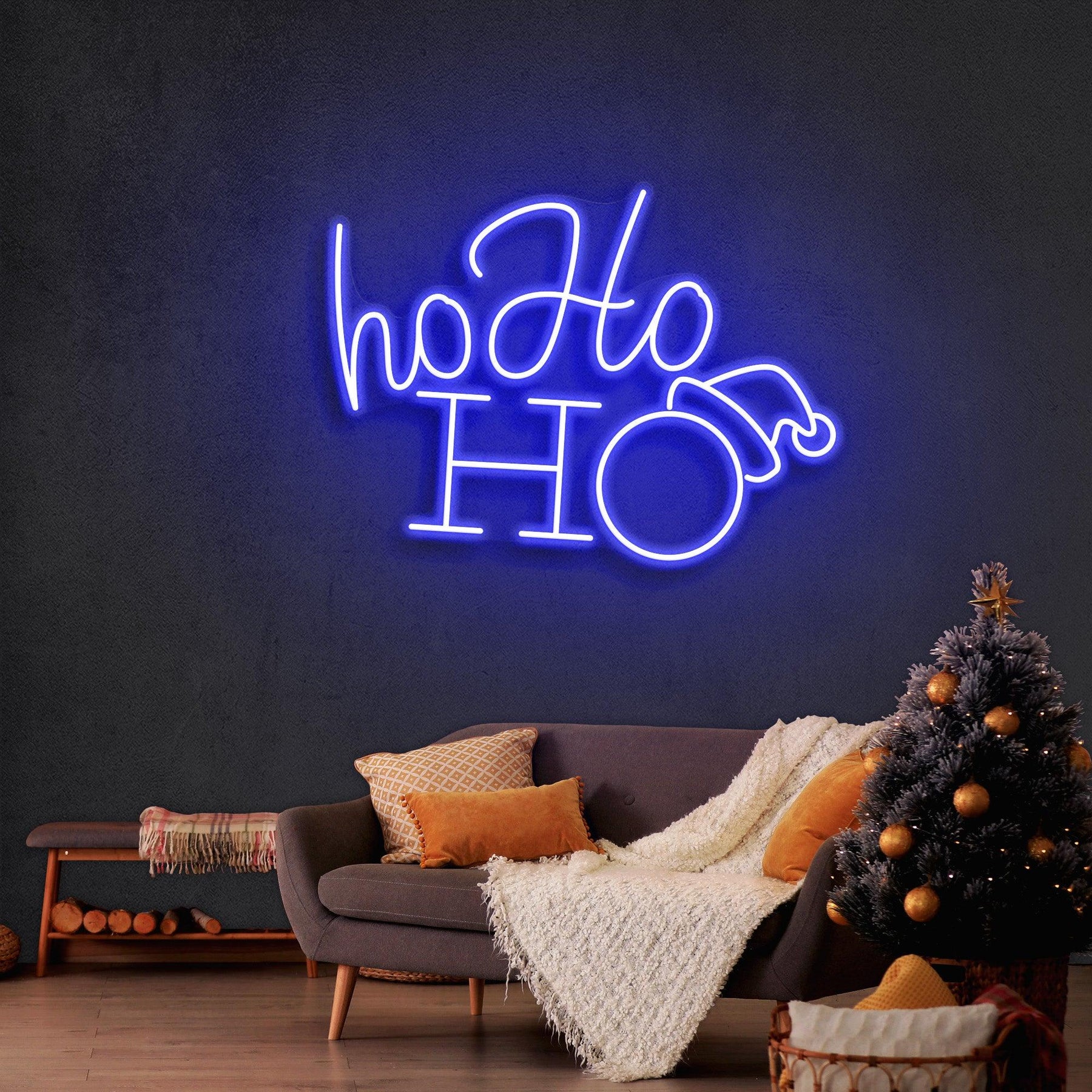 HoHoHo Xmas Neon Sign