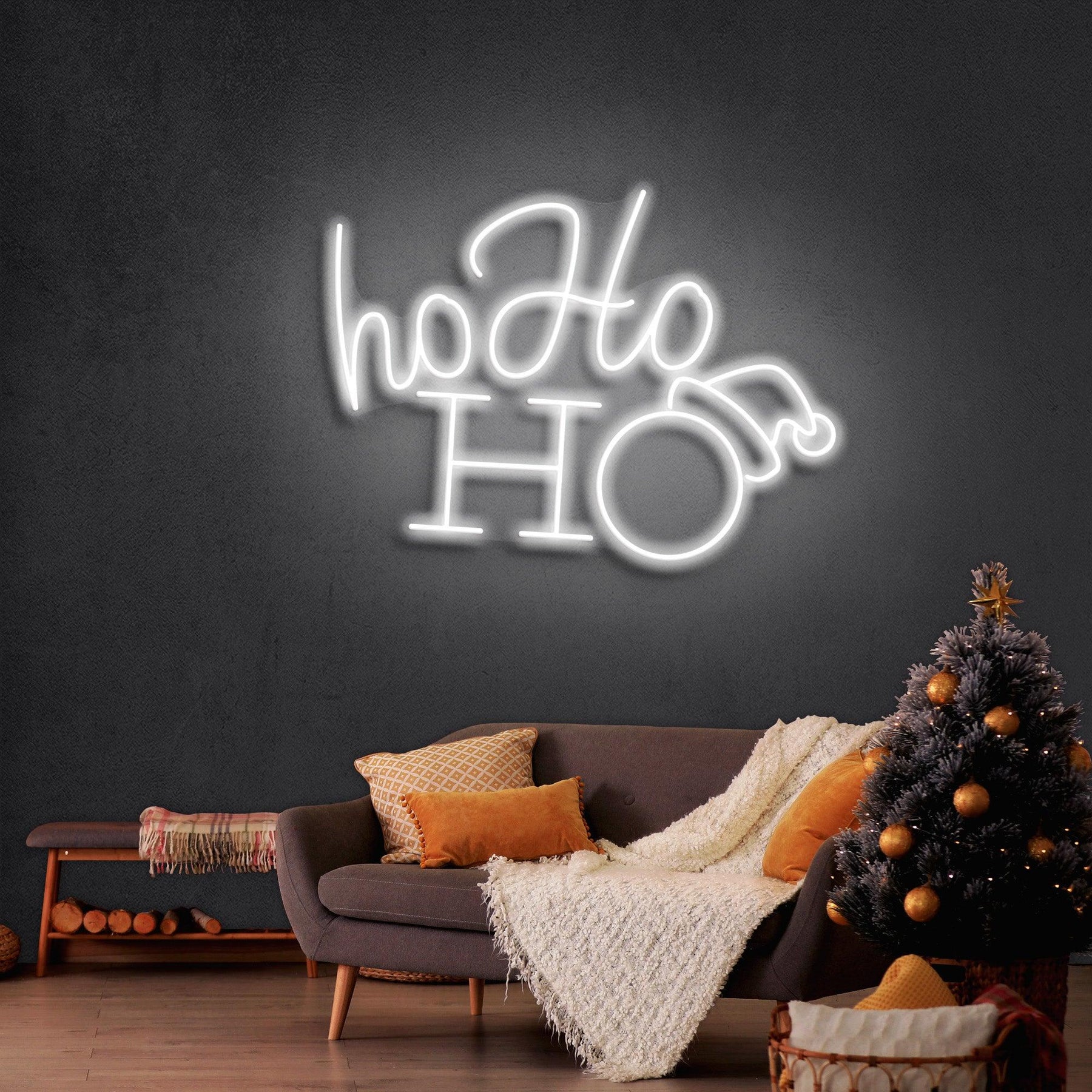 HoHoHo Xmas Neon Sign