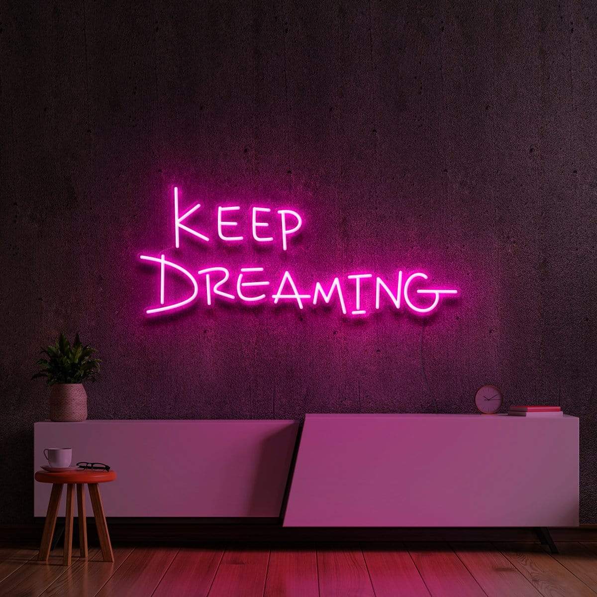 "Keep Dreaming" Neon Sign