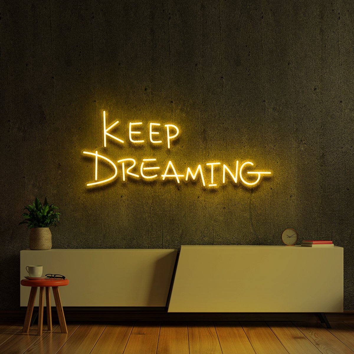 "Keep Dreaming" Neon Sign