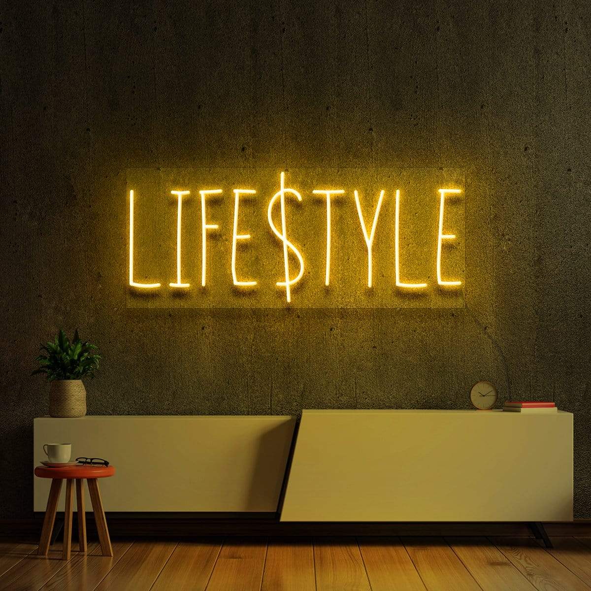 "Lifestyle" Neon Sign