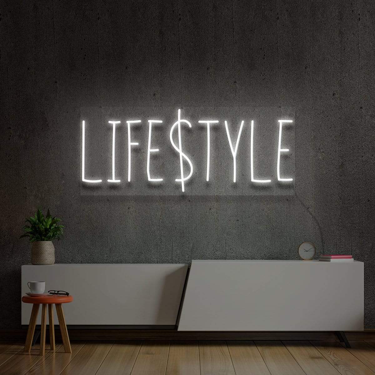 "Lifestyle" Neon Sign