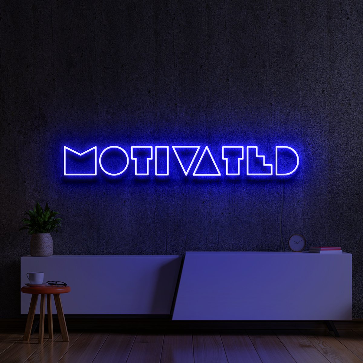 "Motivated" Neon Sign