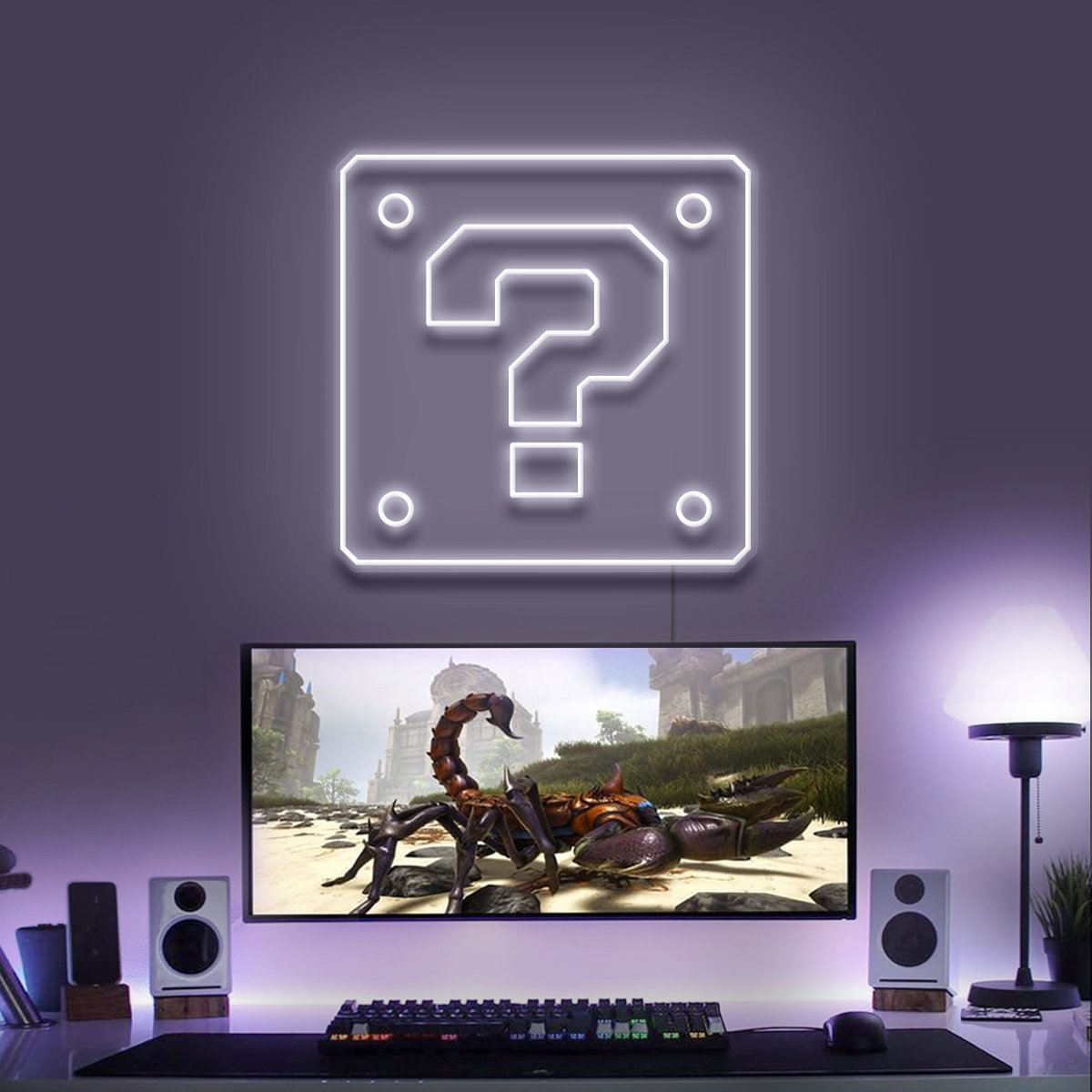 "Mystery Box" Gaming Neon Sign