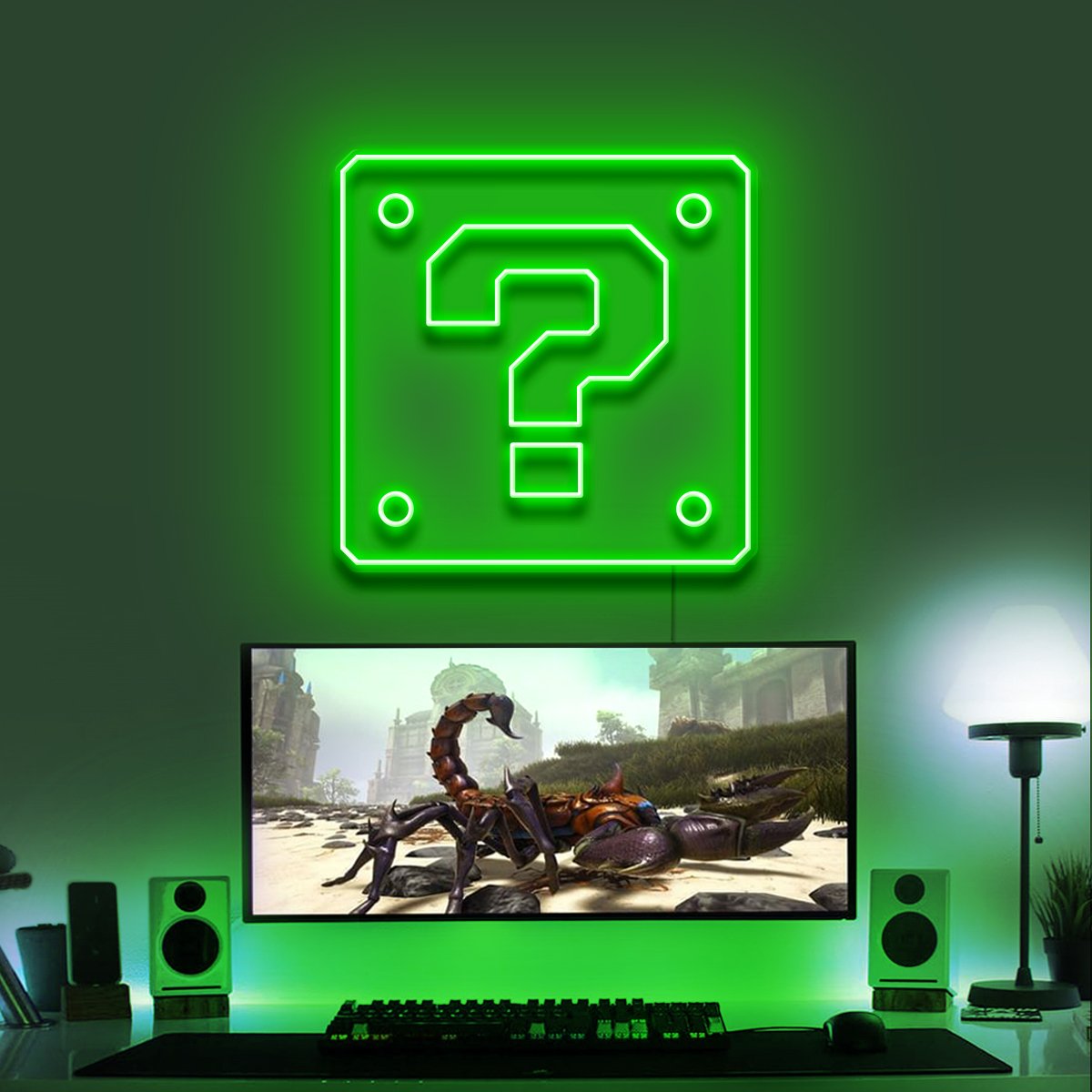 "Mystery Box" Gaming Neon Sign