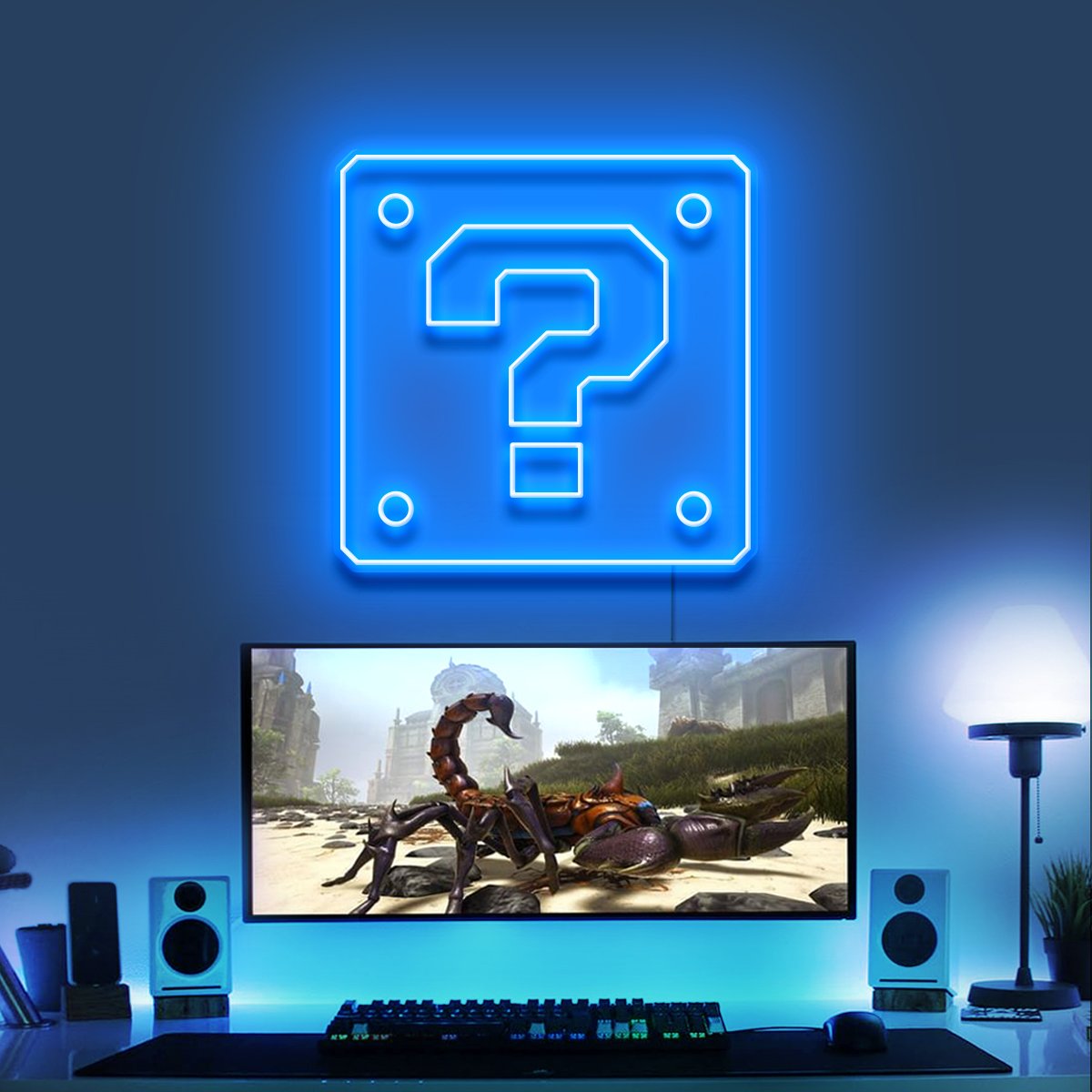 "Mystery Box" Gaming Neon Sign