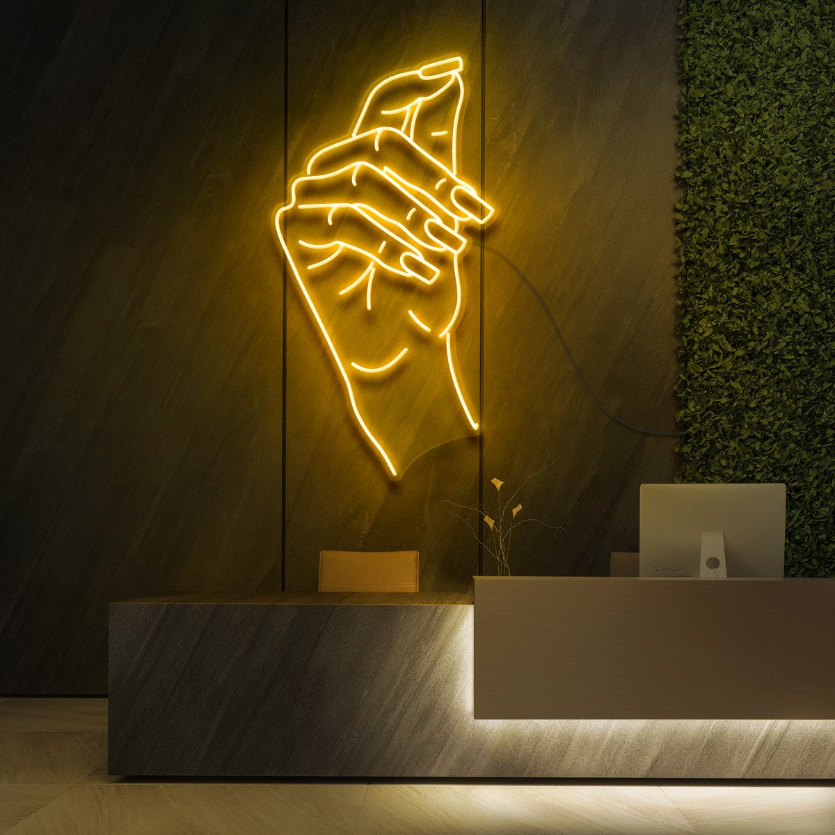 "Nails Did" Neon Sign for Beauty & Cosmetic Studios