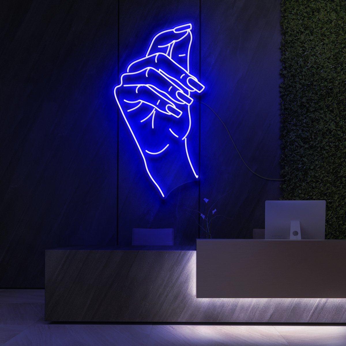 "Nails Did" Neon Sign for Beauty & Cosmetic Studios