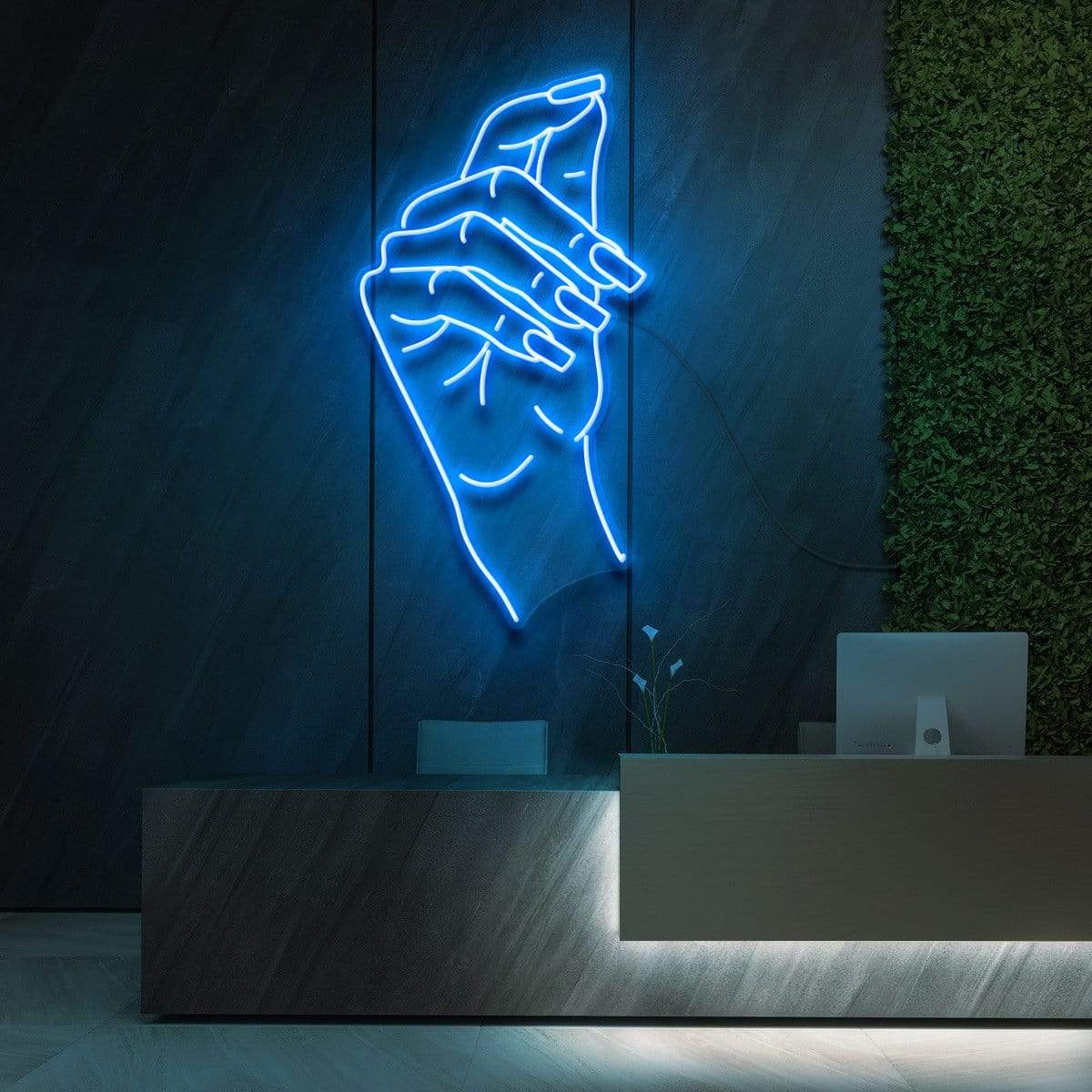 "Nails Did" Neon Sign for Beauty & Cosmetic Studios