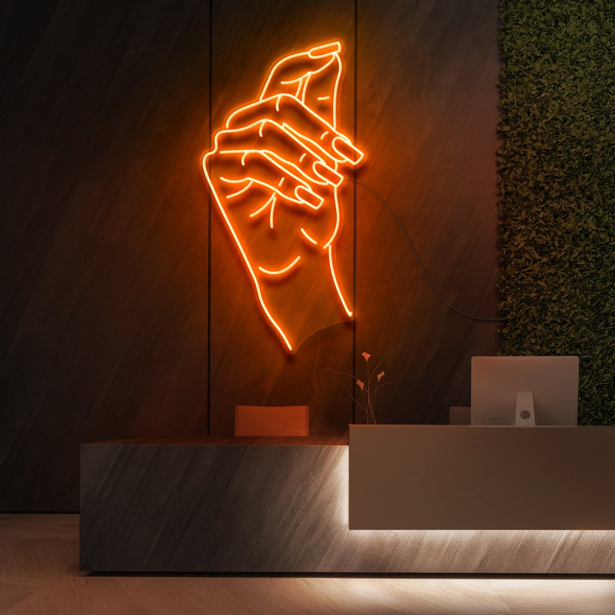"Nails Did" Neon Sign for Beauty & Cosmetic Studios