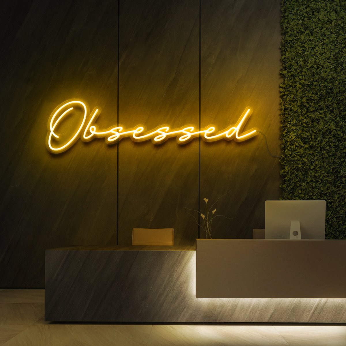 "Obsessed" Neon Sign for Beauty & Cosmetic Studios