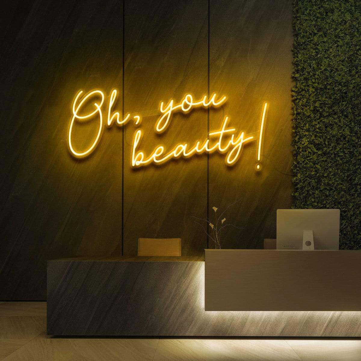 "Oh, You Beauty!" Neon Sign for Beauty & Cosmetic Studios