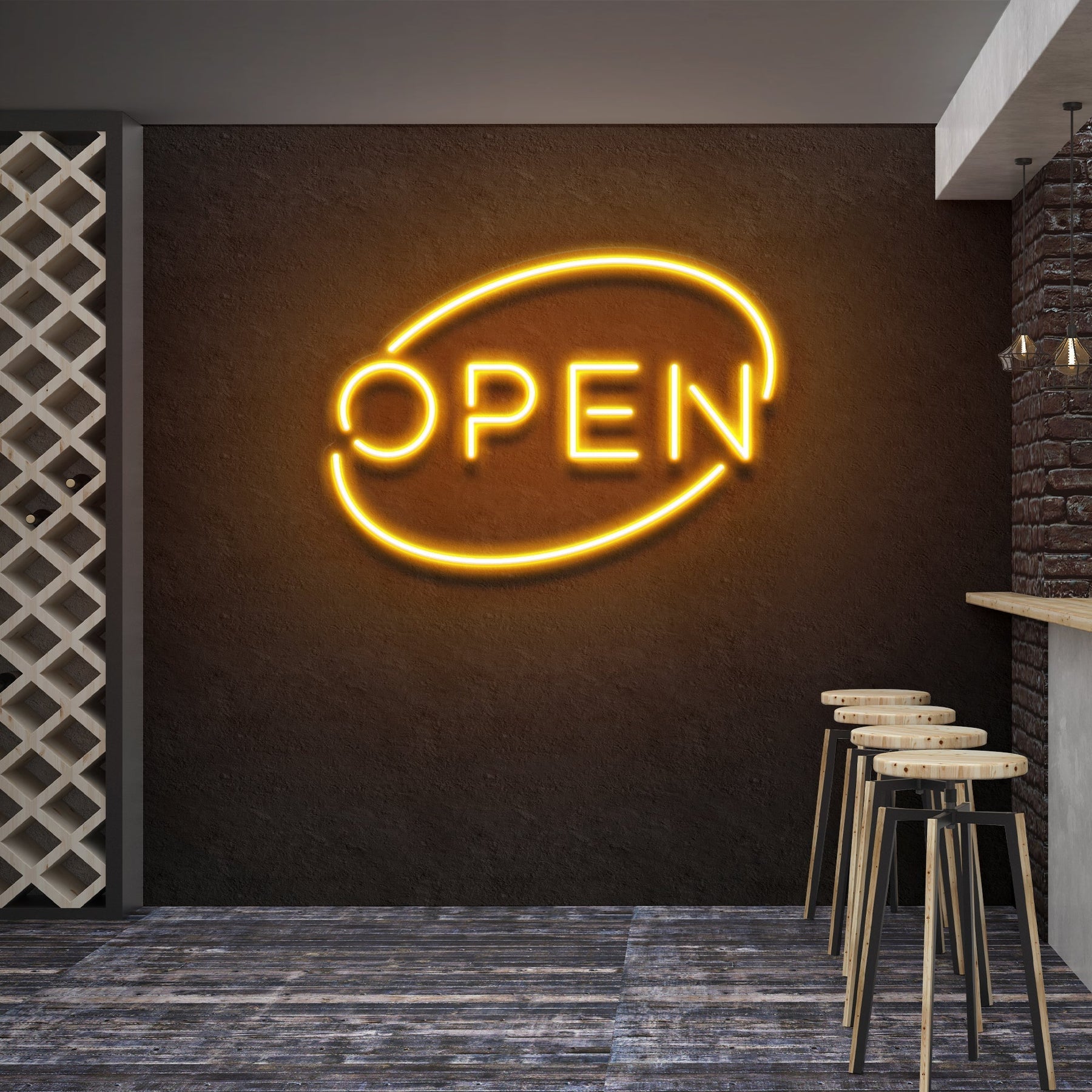 Open 1 Led Neon Sign Light