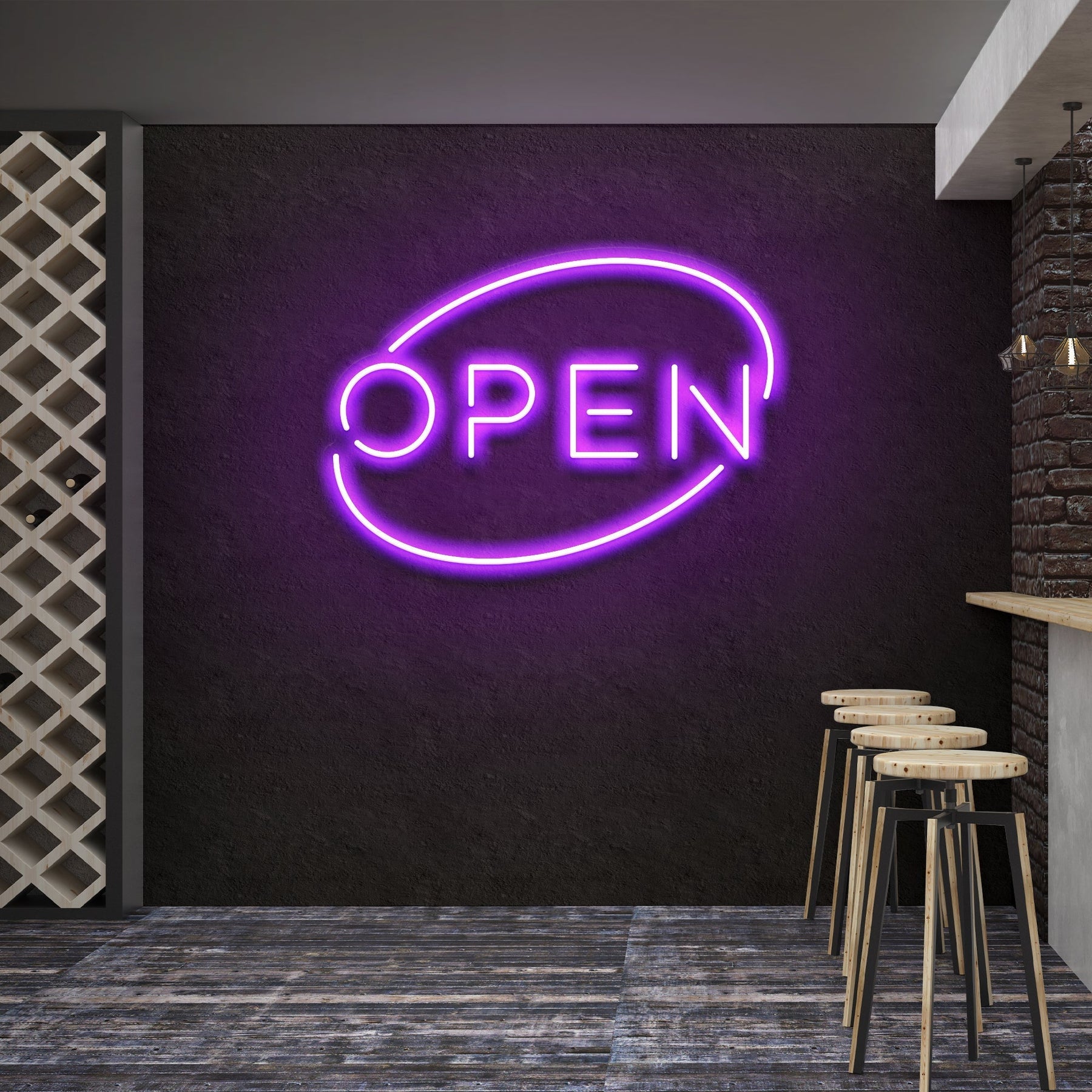 Open 1 Led Neon Sign Light