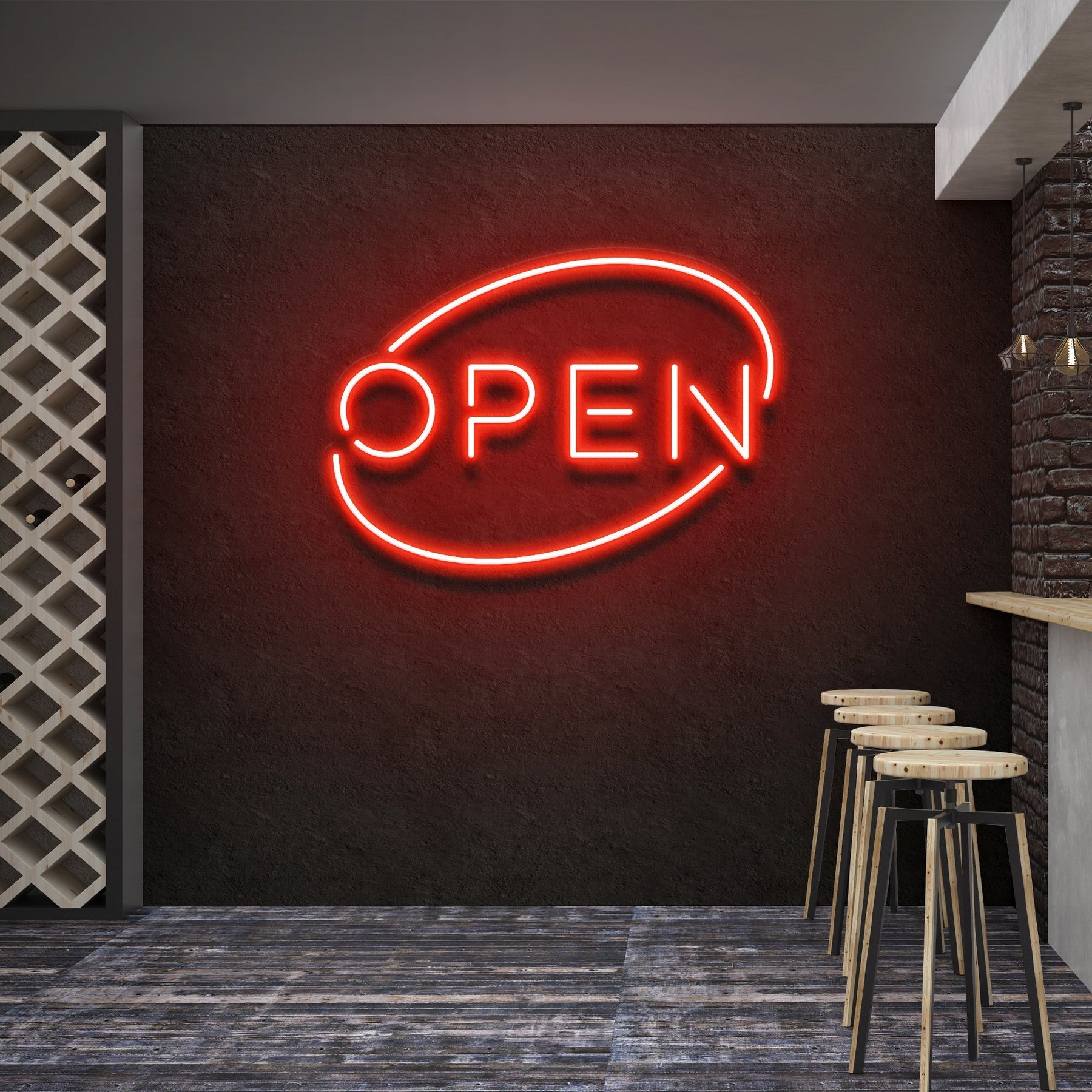 Open 1 Led Neon Sign Light