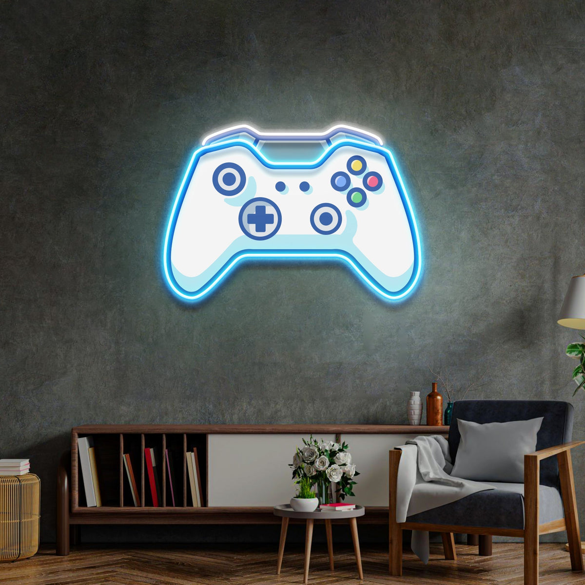 Playstation LED Neon Sign Light Pop Art