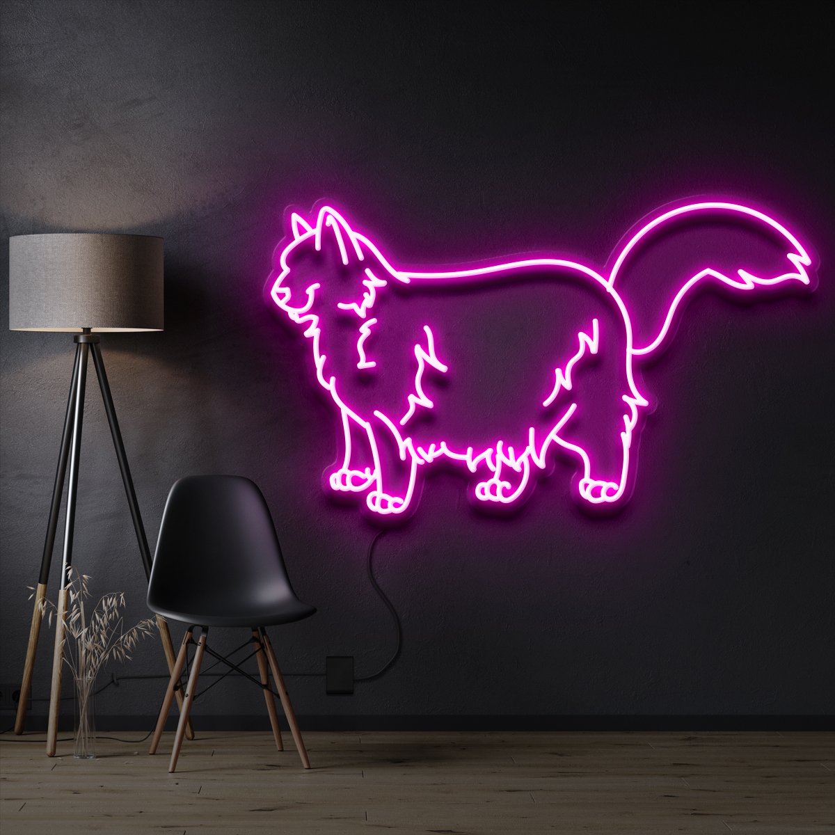 "Ragdoll Cat" Neon Sign