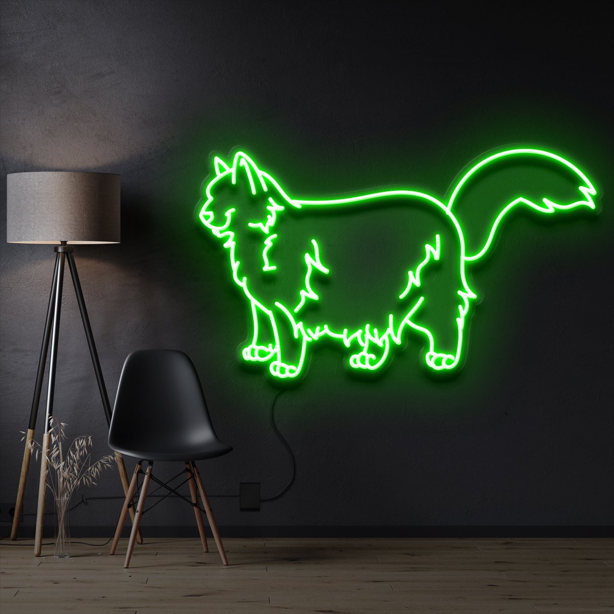 "Ragdoll Cat" Neon Sign