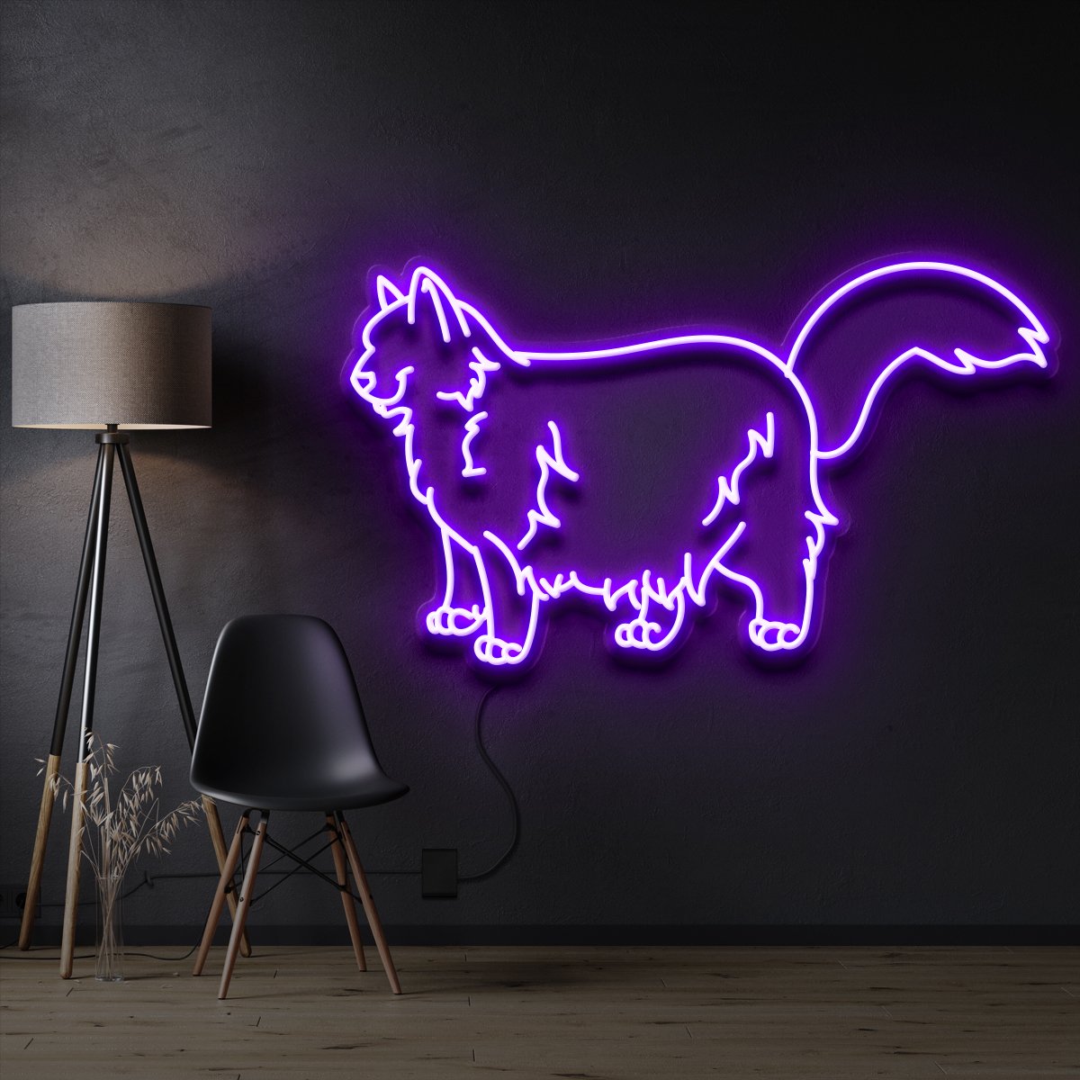 "Ragdoll Cat" Neon Sign