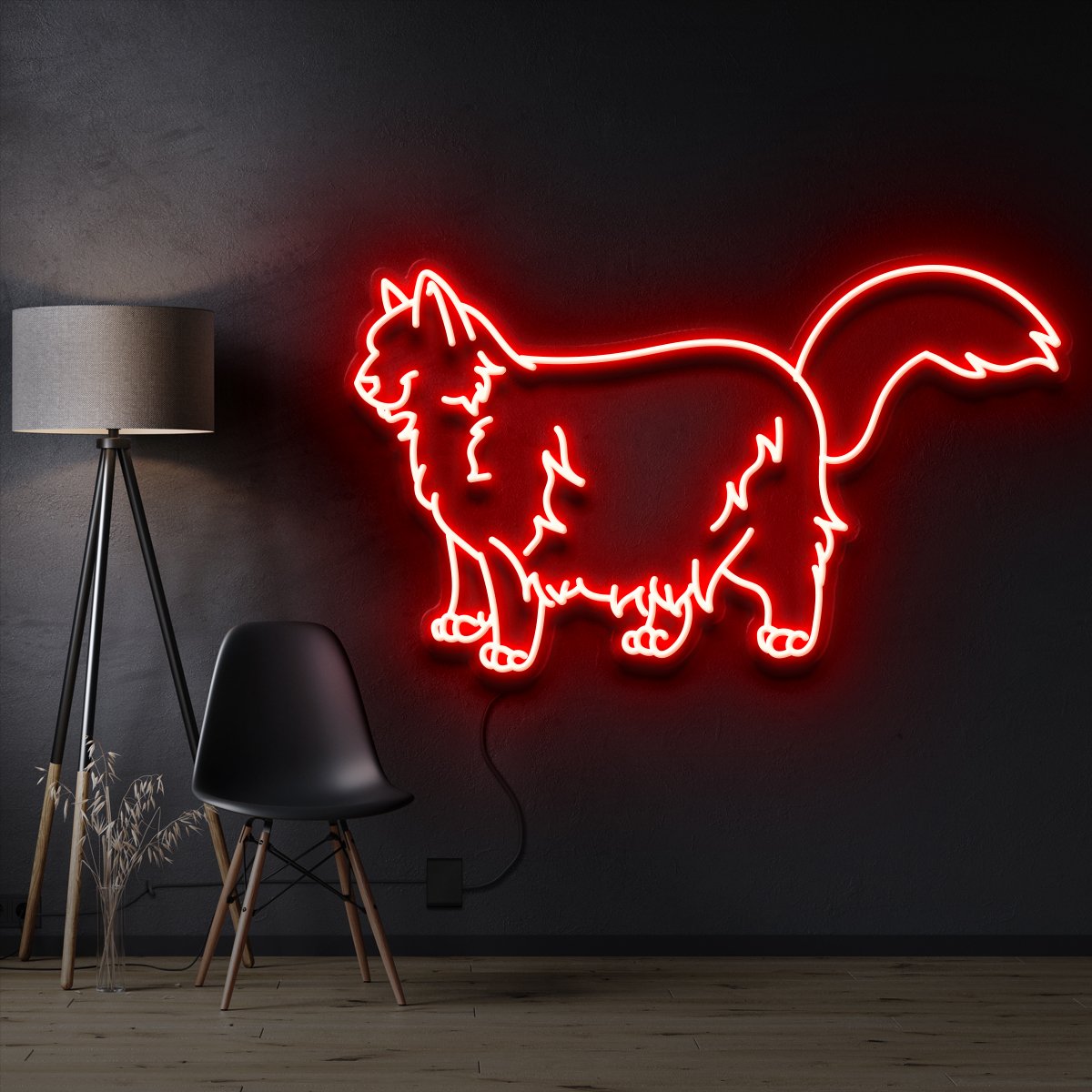 "Ragdoll Cat" Neon Sign