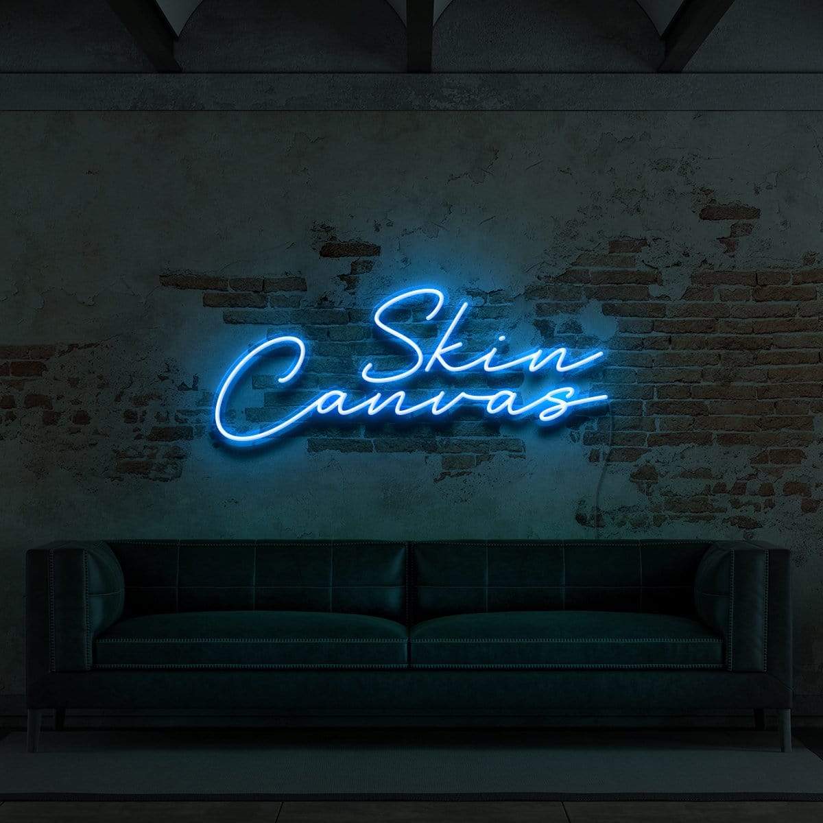 "Skin Canvas" Neon Sign for Tattoo Parlours