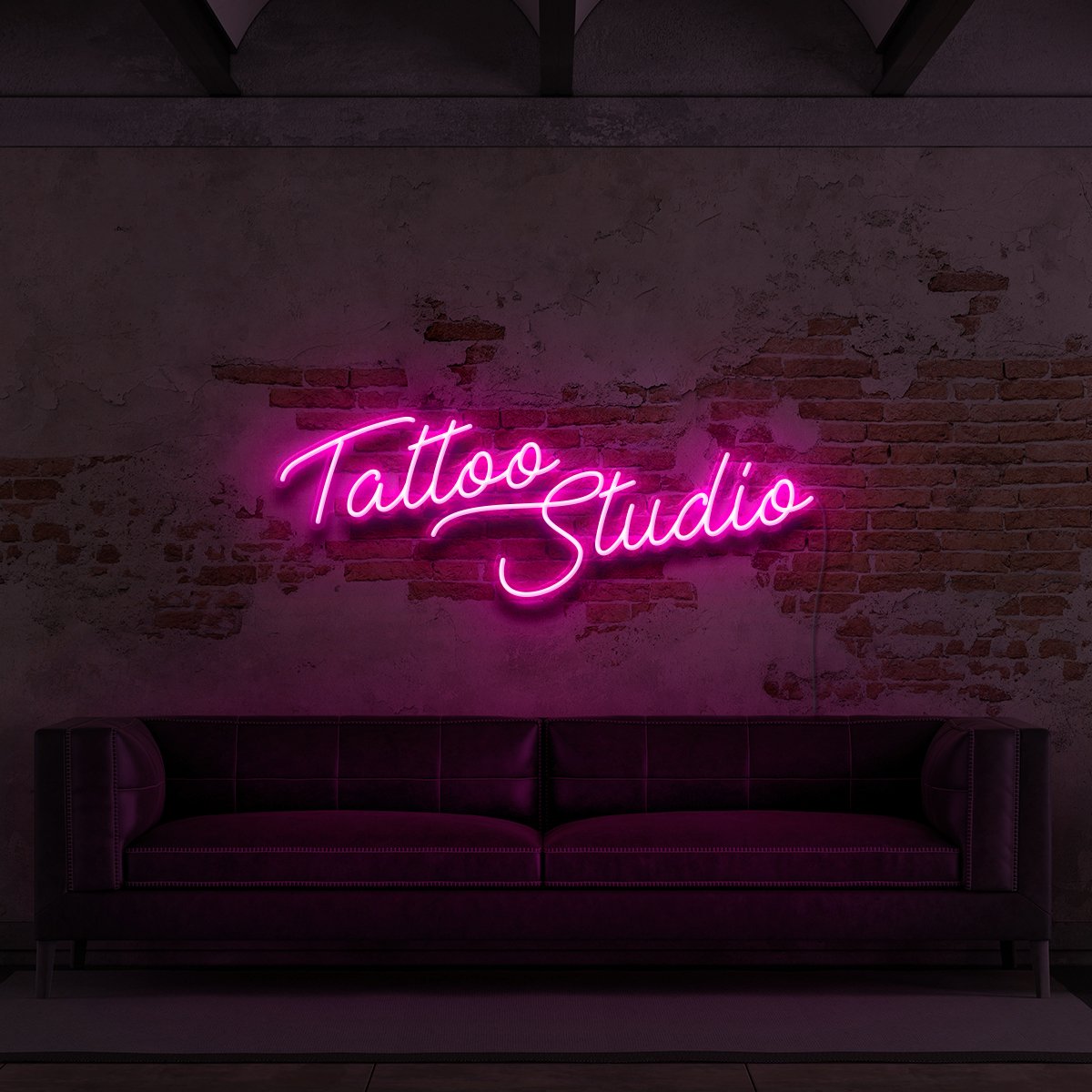 "Tattoo Studio" Neon Sign for Tattoo Parlours