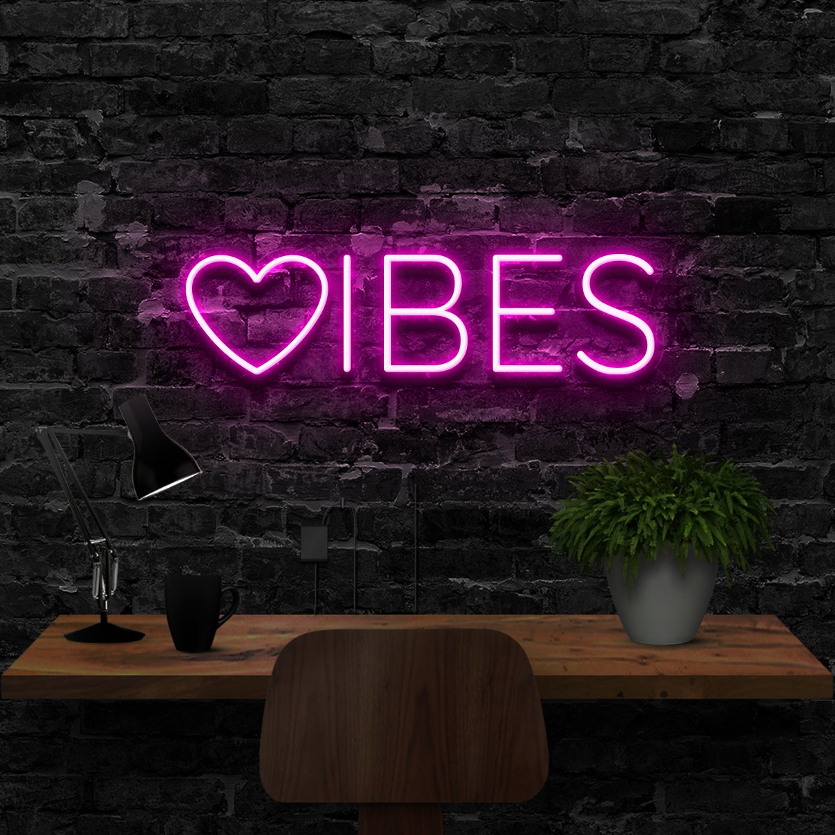 "VIBES" Neon Sign