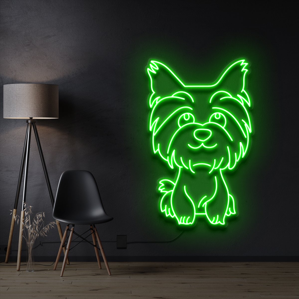 "Yorkshire terrier Puppy" Neon Sign