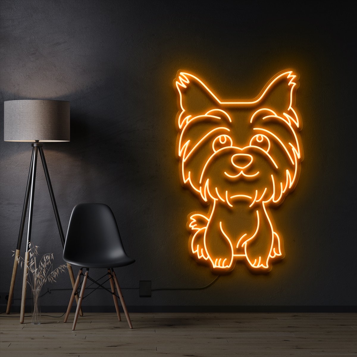 "Yorkshire terrier Puppy" Neon Sign