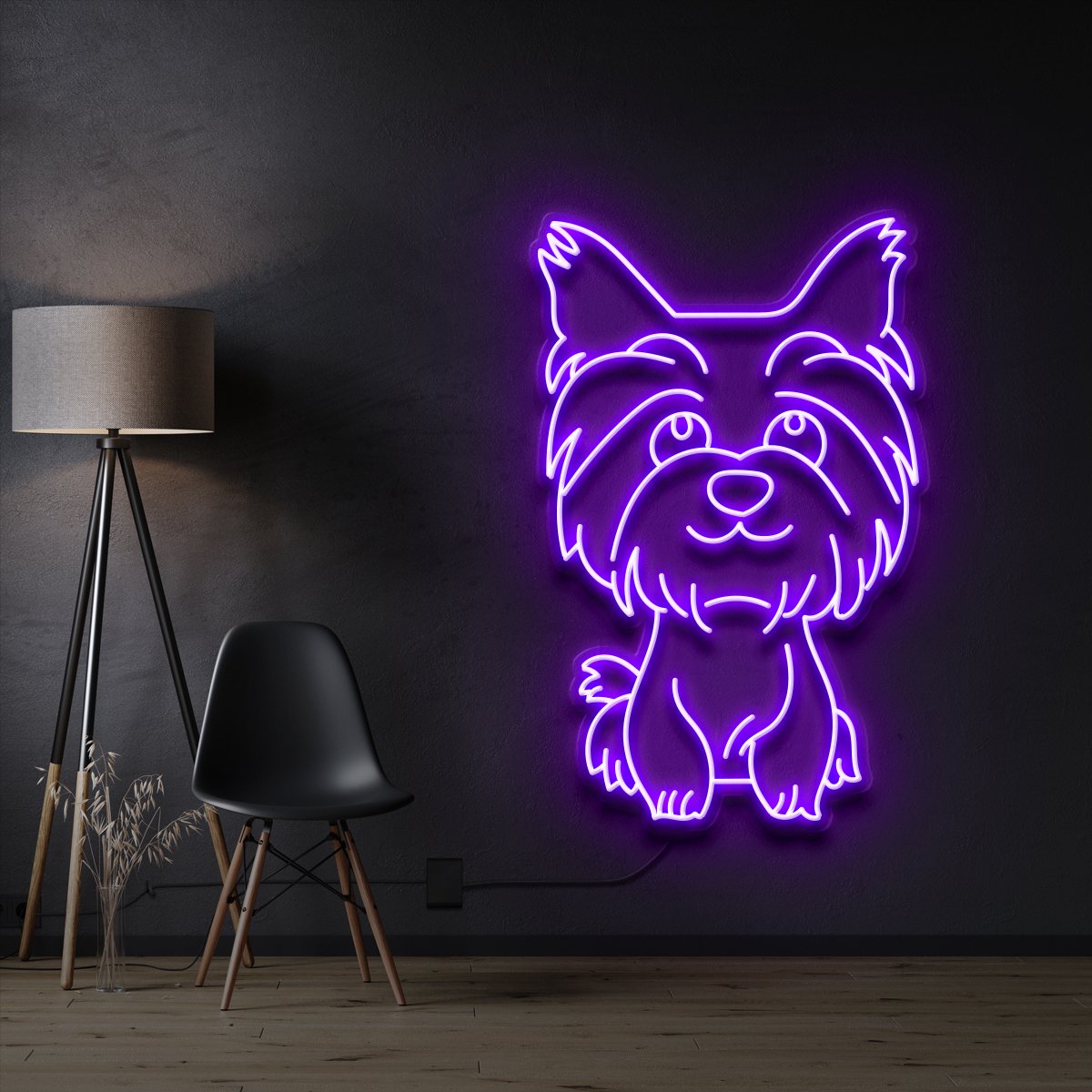 "Yorkshire terrier Puppy" Neon Sign