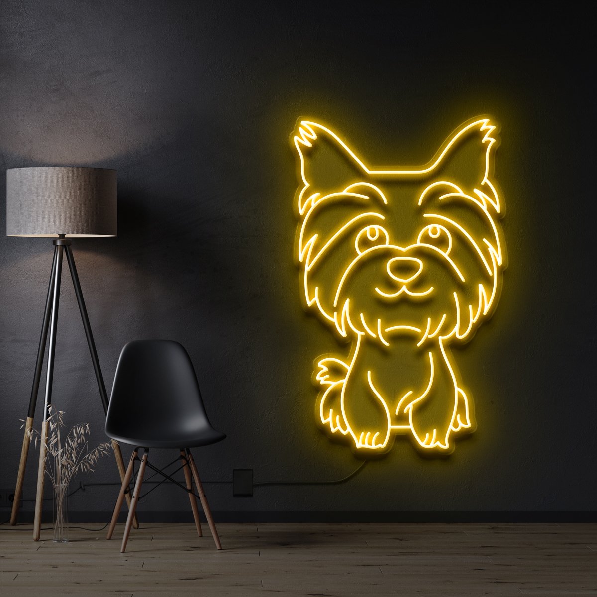 "Yorkshire terrier Puppy" Neon Sign