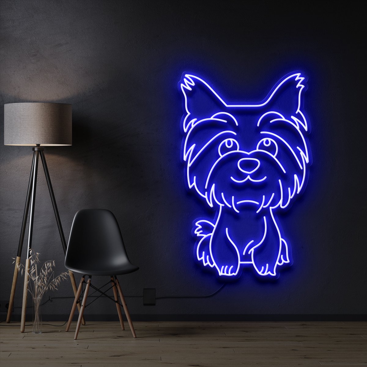 "Yorkshire terrier Puppy" Neon Sign