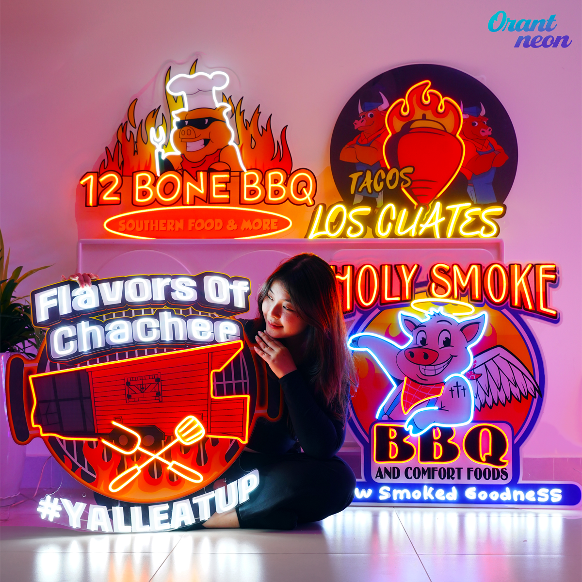 Can you change the color of a neon sign?