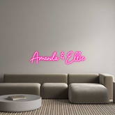 Custom Neon: Amanda & Ellie