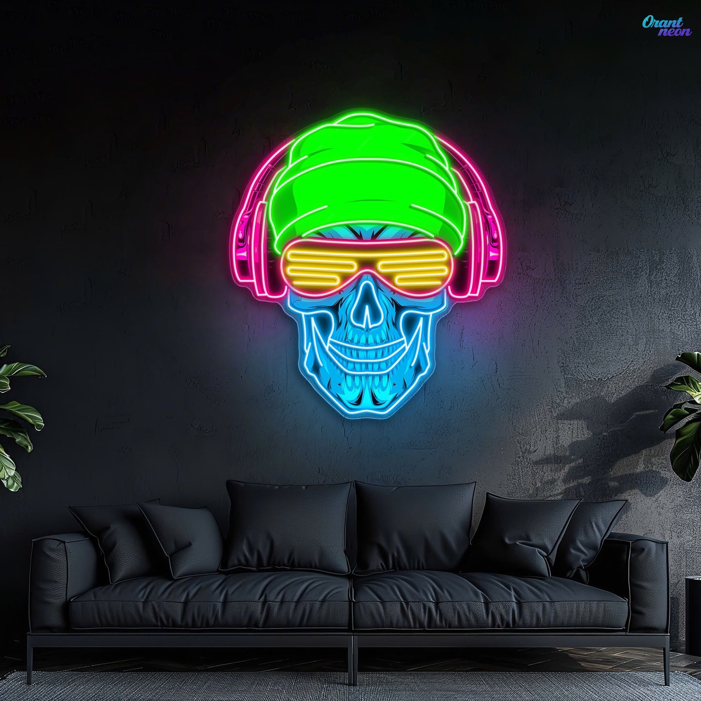 Headbanger's Glow Neon Sign Light Artwork