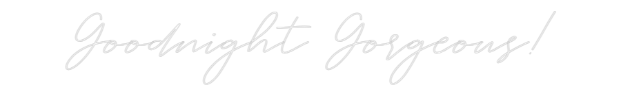 Custom Neon: Goodnight Gor...