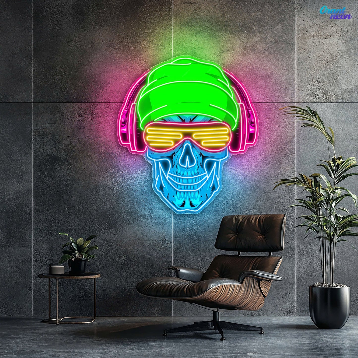 Headbanger's Glow Neon Sign Light Artwork