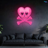 Till Death Do Us Love Best Gift For Valentine Neon Sight Light Artwork