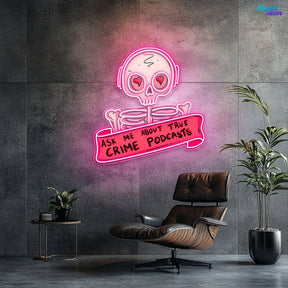 The Love & Bones Podcast: A Neon Romance Best Gift For Valentine Neon Sight Light Artwork