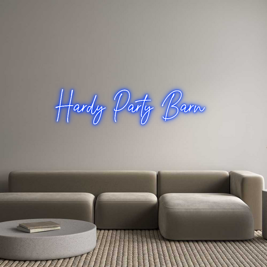 Custom Neon: Hardy Party B...