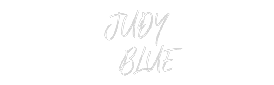 Custom Neon: JUDY
   BLUE